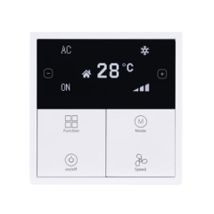 Gombos érintőelem Csempe kijelző - termosztát 